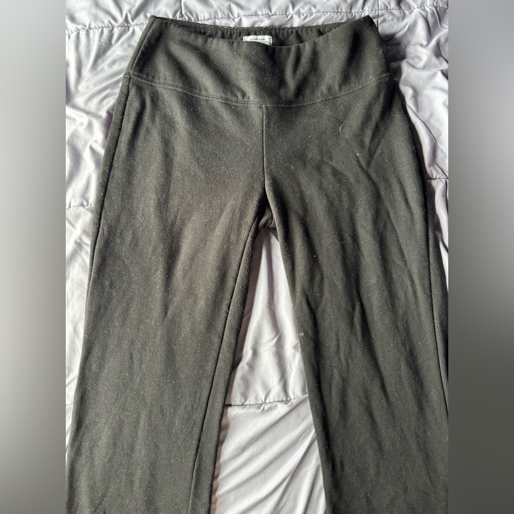 Garage fit and flare fleece pants